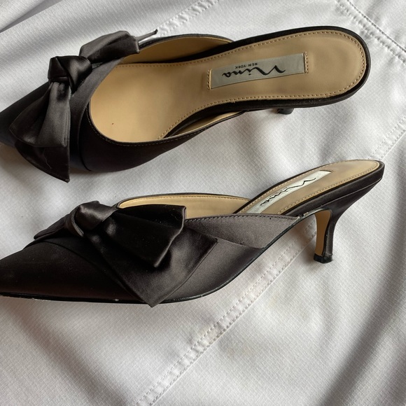 Satin Kitten Heels - Picture 4 of 4